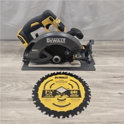 AS-IS DeWALT Flexvolt Max 7-1/4 60V Circular Saw (Tool Only)