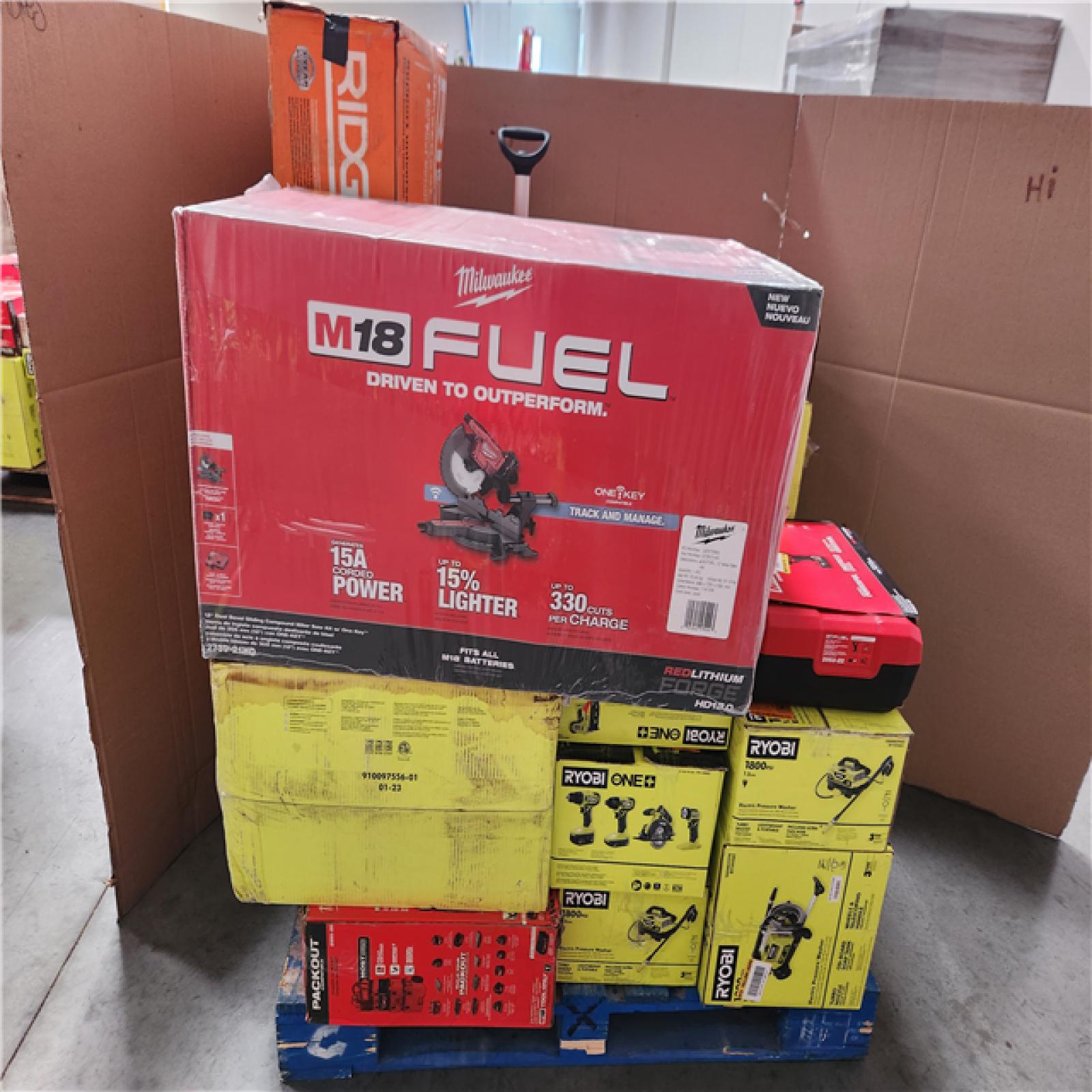 CALIFORNIA AS-IS TOOL PALLET