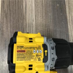 AS-IS DEWALT 20V XR Brushless Cordless 1/2 in. Hammer Drill (Tool-Only)