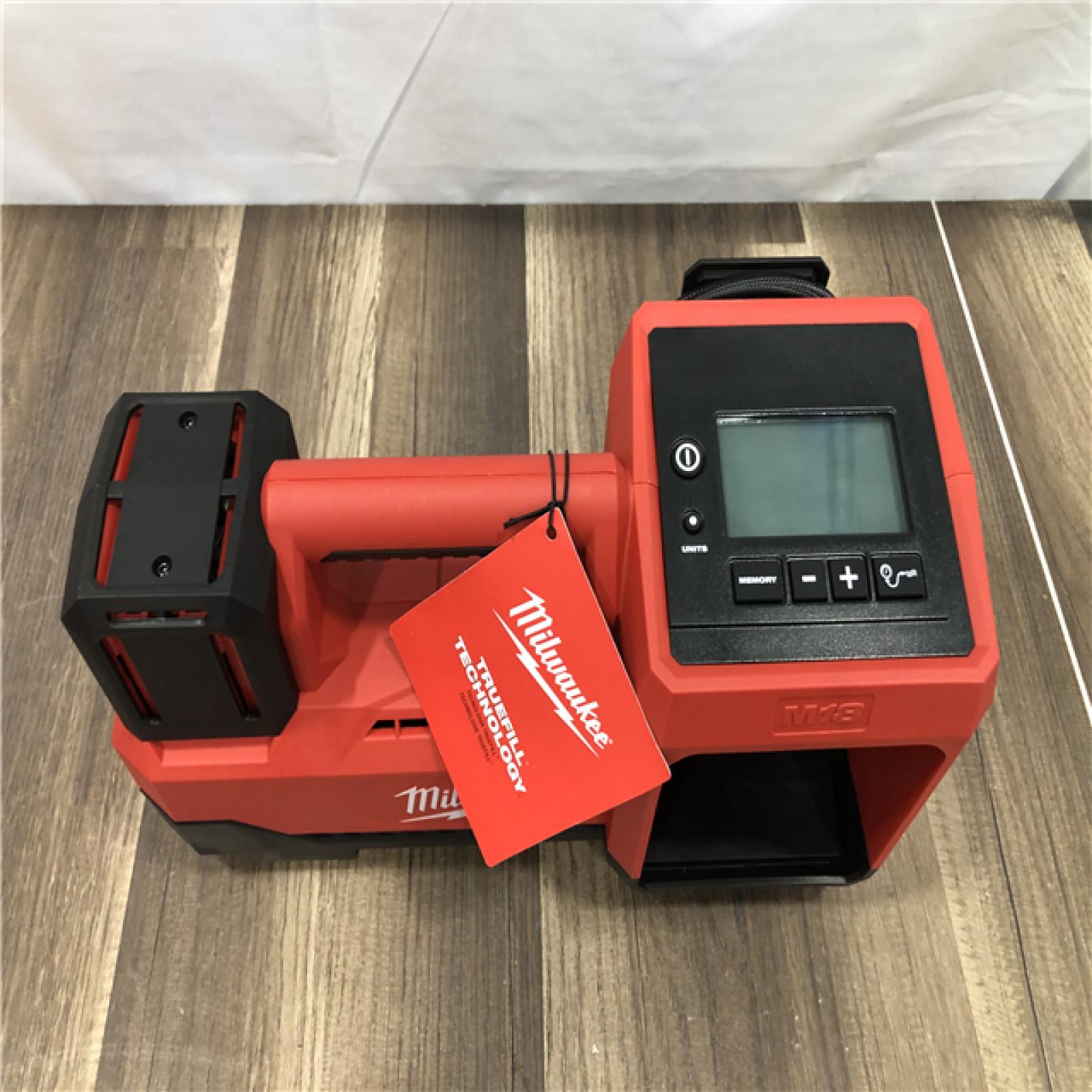 AS-IS Milwaukee 18-Volt Lithium-Ion Cordless Electric Portable Inflator (Tool-Only)