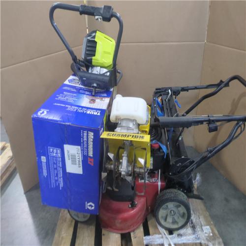 CALIFORNIA AS-IS OUTDOOR POWER EQUIPMENT