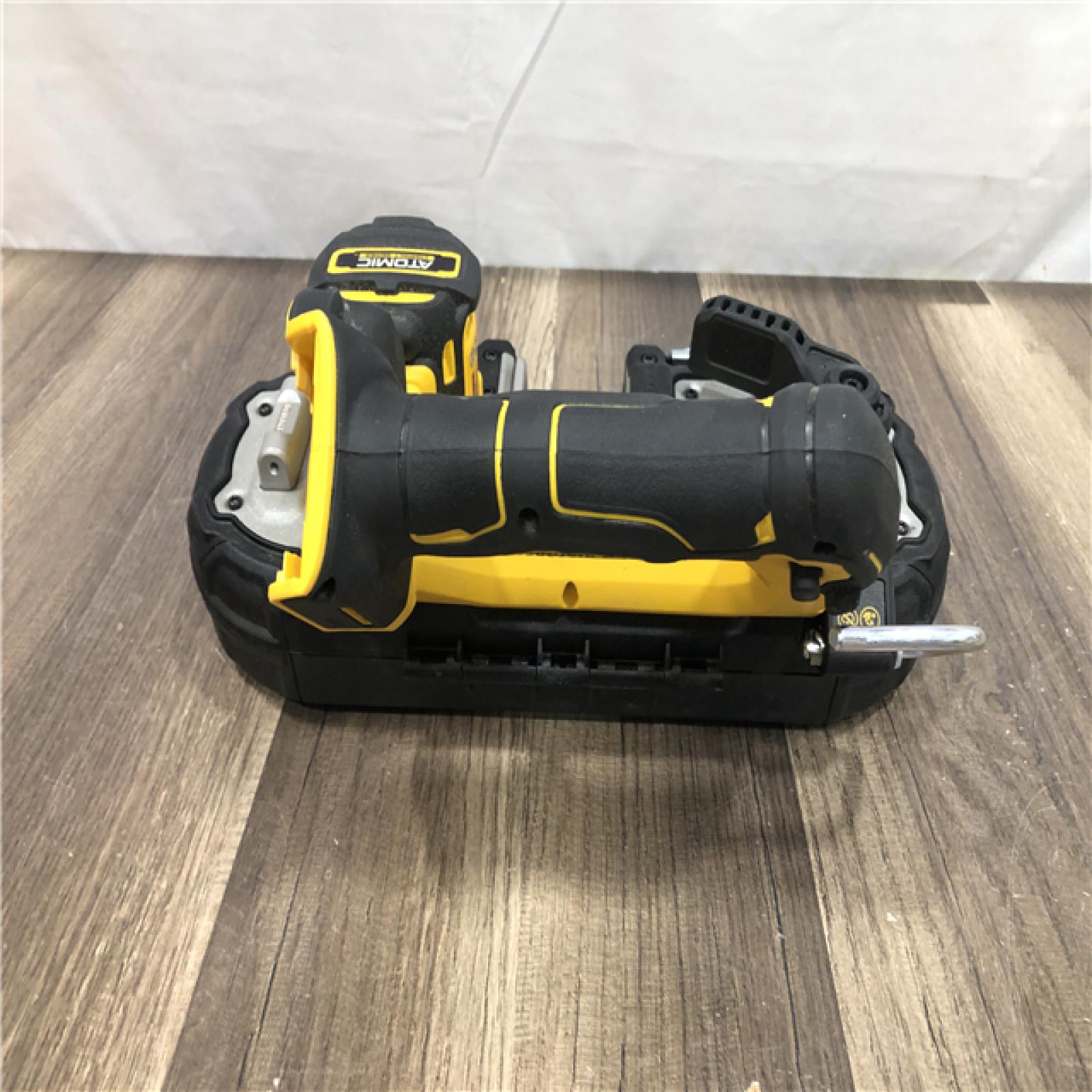 AS-IS DEWALT ATOMIC 20V MAX Cordless Brushless Compact 1-3/4 in. Bandsaw (Tool Only)