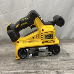 AS-IS DEWALT 20V MAX* XR Brushless Cordless Belt Sander (Tool-Only)