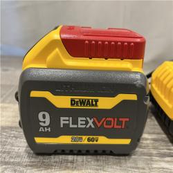 AS-IS DEWALT 20V/60V MAX FLEXVOLT Lithium-Ion 9.0Ah Battery and Charger Starter Kit