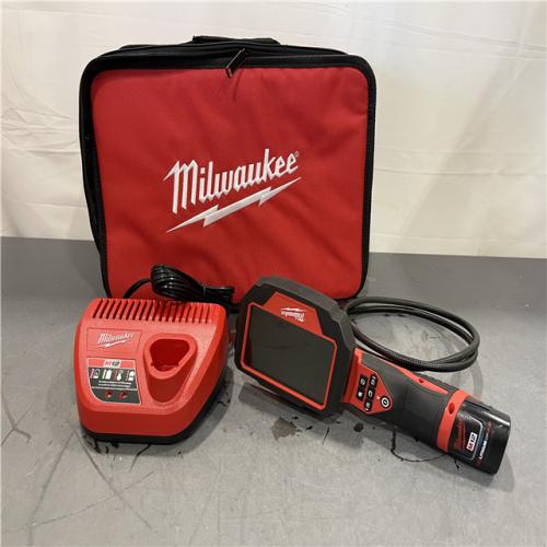 AS-IS - MILWAUKEE M12 12V Lithium-Ion Cordless M-SPECTOR 360-Degree 4 Ft. Inspection Camera Kit