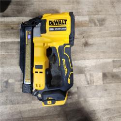 HOUSTON LOCATION - AS-IS DEWALT ATOMIC 20V MAX Lithium Ion Cordless 23 Gauge Pin Nailer Kit with 2.0Ah Battery and Charger