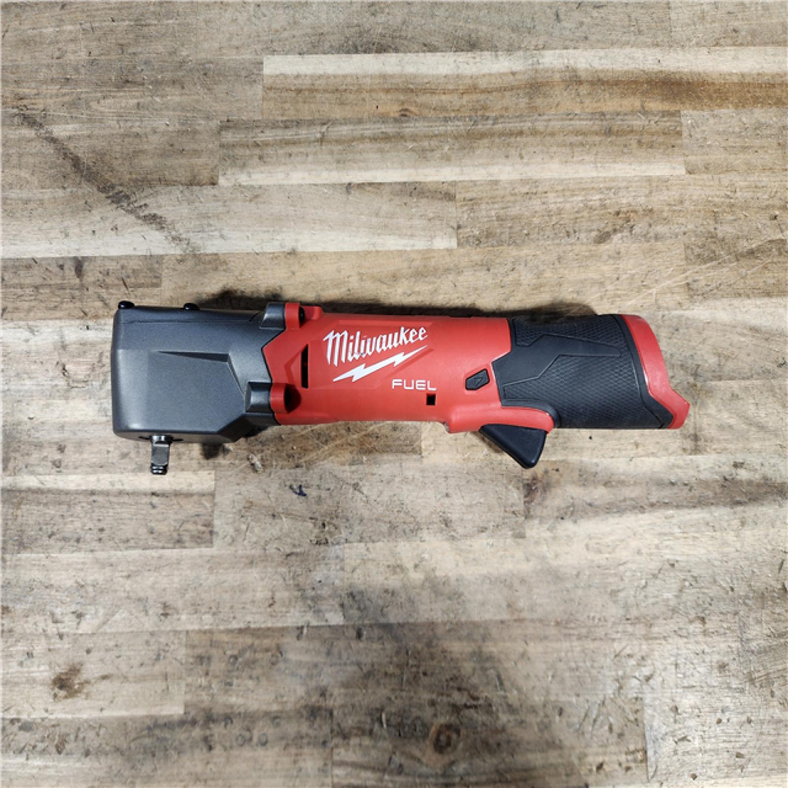 HOUSTON LOCATION - AS-IS Milwaukee FUEL 12V Lithium-Ion Brushless Cordless 3/8 in. Right Angle Impact Wrench (Tool-Only)