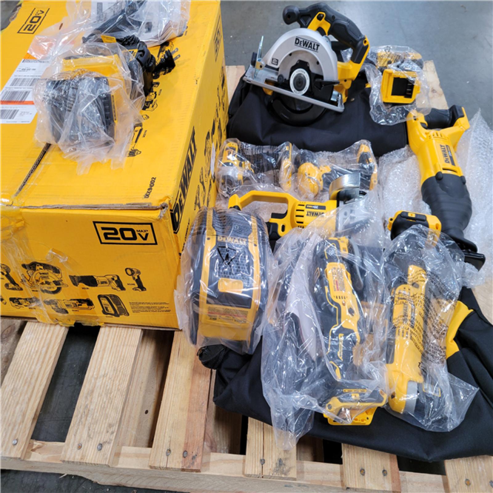 CALIFORNIA AS-IS DEWALT 9 TOOL COMBO KIT