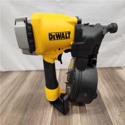 LIKE NEW! - DEWALT 2-1/2 Inch 15 Degree Coil Siding and Fencing Nailer