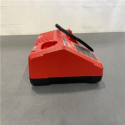 AS-IS - Milwaukee M12 and M18 12-Volt/18-Volt Lithium-Ion Multi-Voltage Rapid Battery Charger
