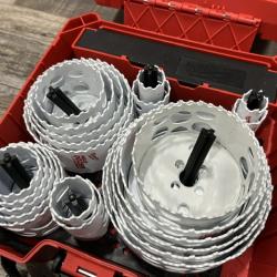 AS-IS Milwaukee Hole Dozer General Purpose Bi-Metal Hole Saw Set (28-Piece)