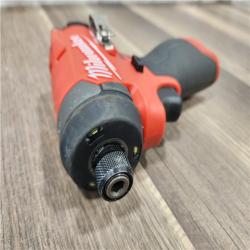 AS-IS- Milwaukee M12 FUEL 12 V 1/4 in. Cordless Brushless Impact Driver (TOOL ONLY)