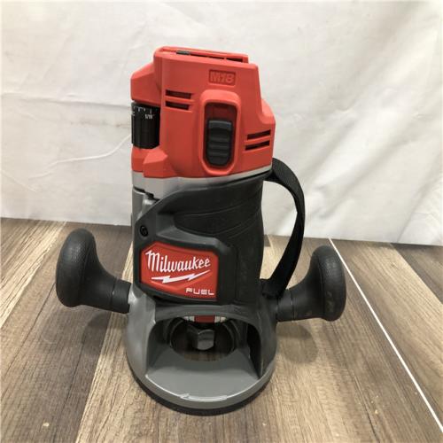 AS-IS Milwaukee FUEL 18V Lithium-Ion Cordless Brushless 1/2 in. Router (Tool-Only)