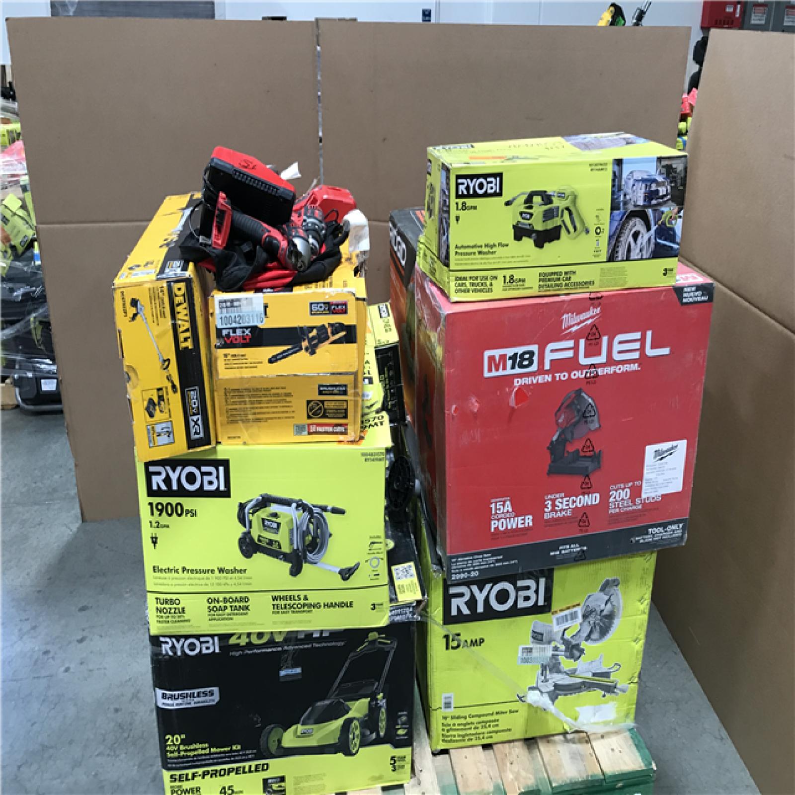 CALIFORNIA AS-IS TOOL PALLET