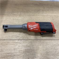 AS-IS Milwaukee FUEL 12V Lithium-Ion Brushless Cordless 3/8 in. Extended Reach High Speed Ratchet (Tool Only)