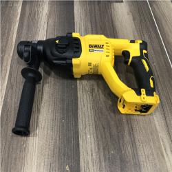 AS-IS DEWALT 20V MAX Cordless Brushless 1 in. SDS Plus D-Handle Concrete and Masonry Rotary Hammer (Tool Only)