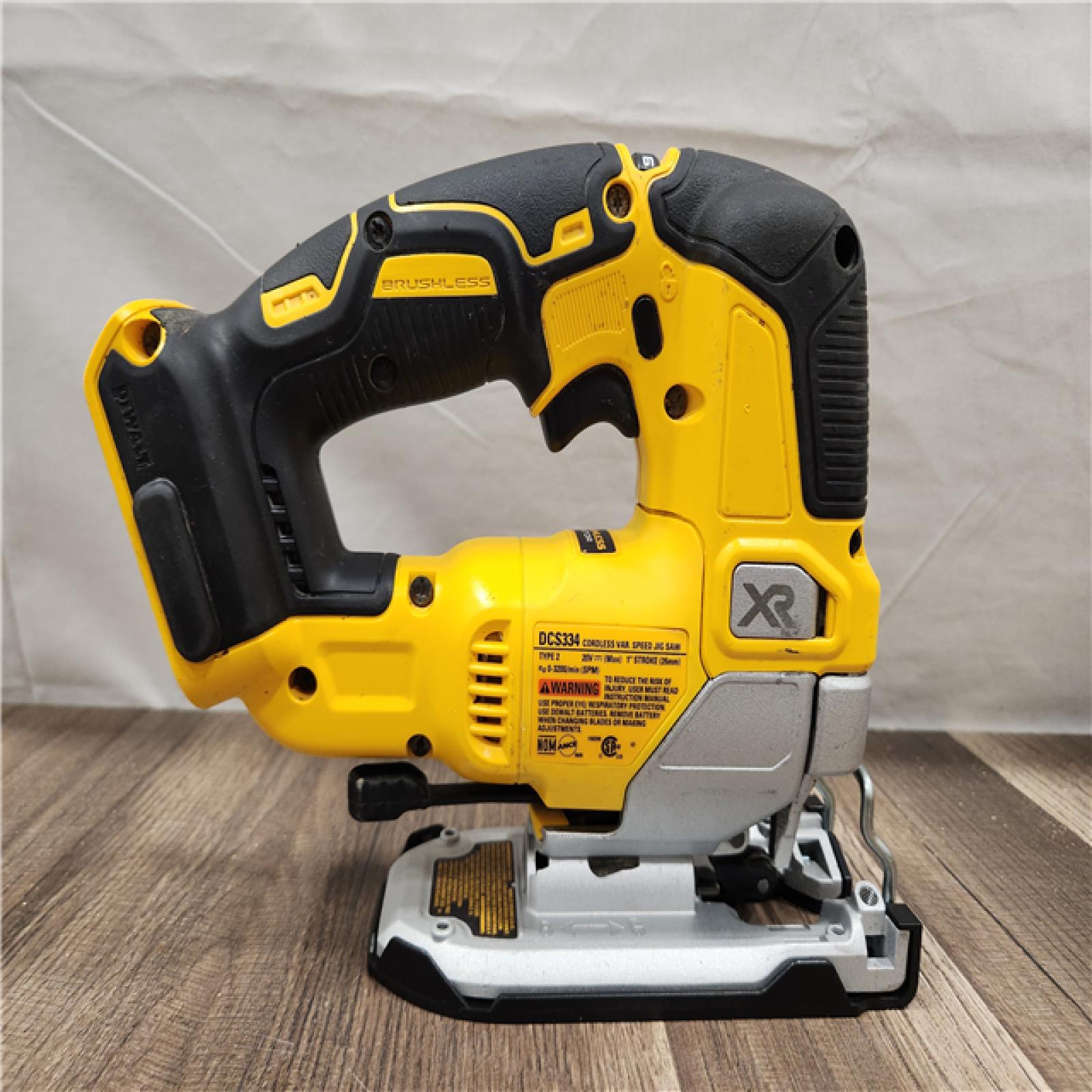 AS-IS- DeWalt 20V MAX XR Cordless Brushless Jigsaw (Tool Only)