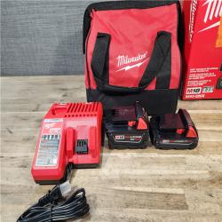 HOUSTON LOCATION - AS-IS M18 18-Volt Lithium-Ion Brushless Cordless Compact Hammer Drill/Impact Combo Kit (2-Tool) with (2) Batteries  Bag