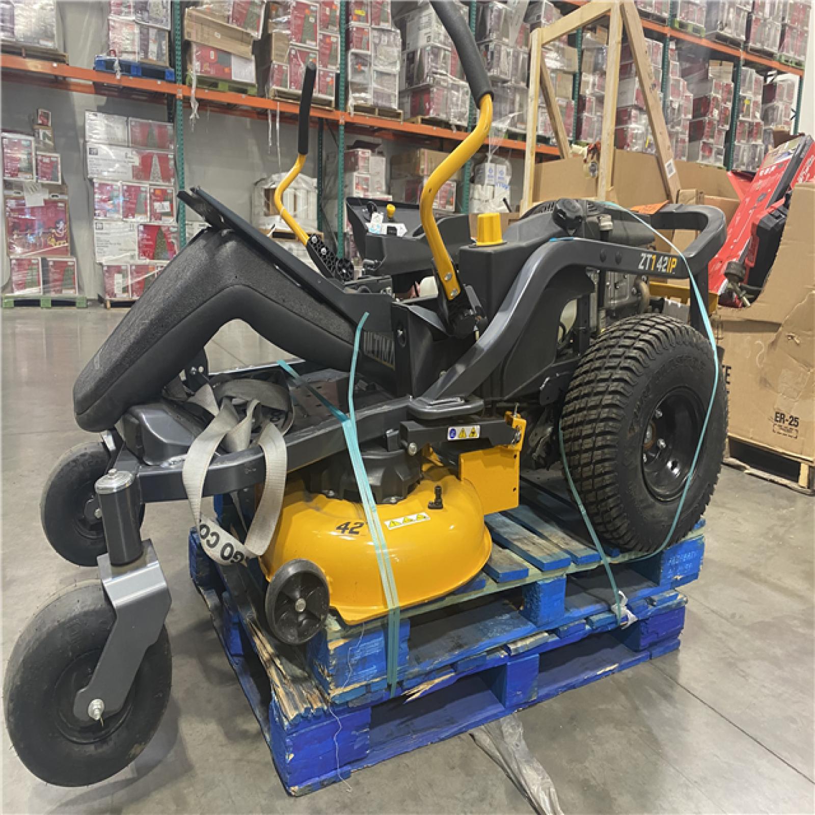Dallas Location - As-Is Cub Cadet Ultima ZT1 42 in. 547 cc IntelliPower Engine Gas Zero Turn Riding Lawn Mower