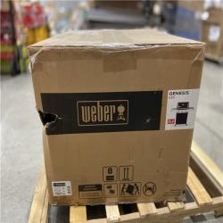 DALLAS LOCATION - Weber Genesis E-315 3-Burner Liquid Propane Gas Grill in Black with Cast-Iron Grates