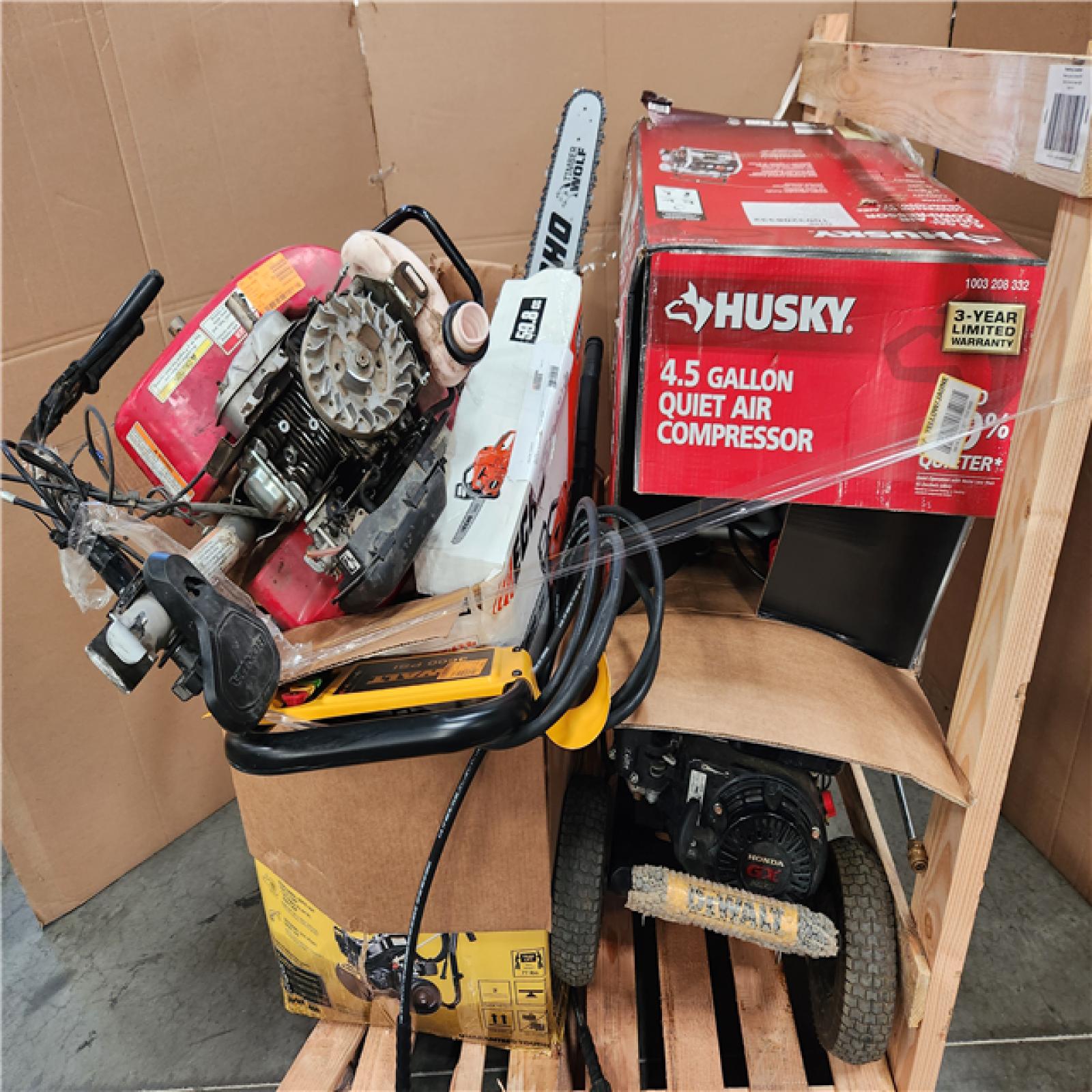 CALIFORNIA AS-IS OUT DOOR POWER EQUIPMENT