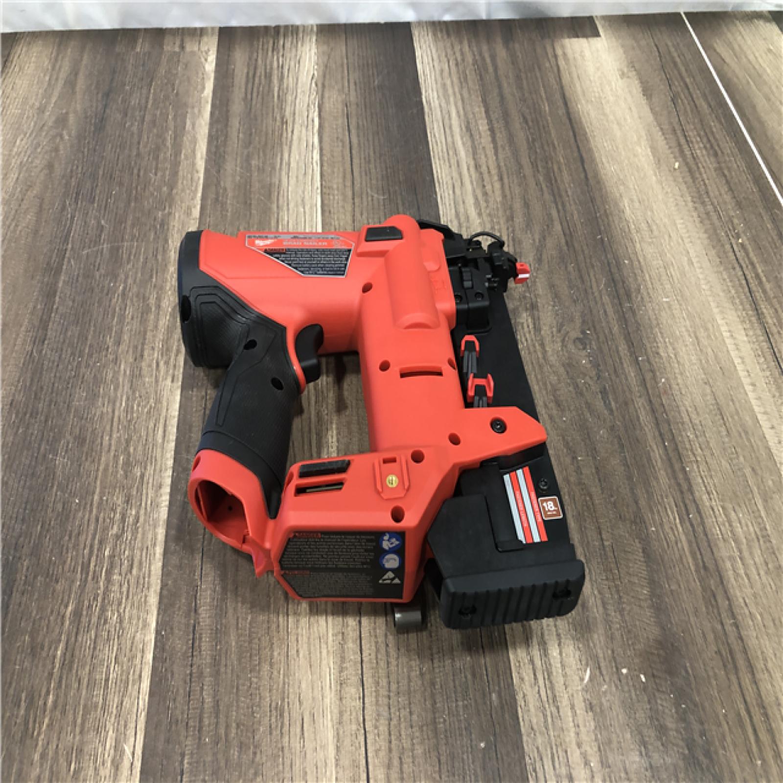 AS-IS Milwaukee  FUEL 12-Volt Lithium-Ion Brushless Cordless 18-Gauge 1-1/2 in. Compact Brad Nailer (Tool Only)