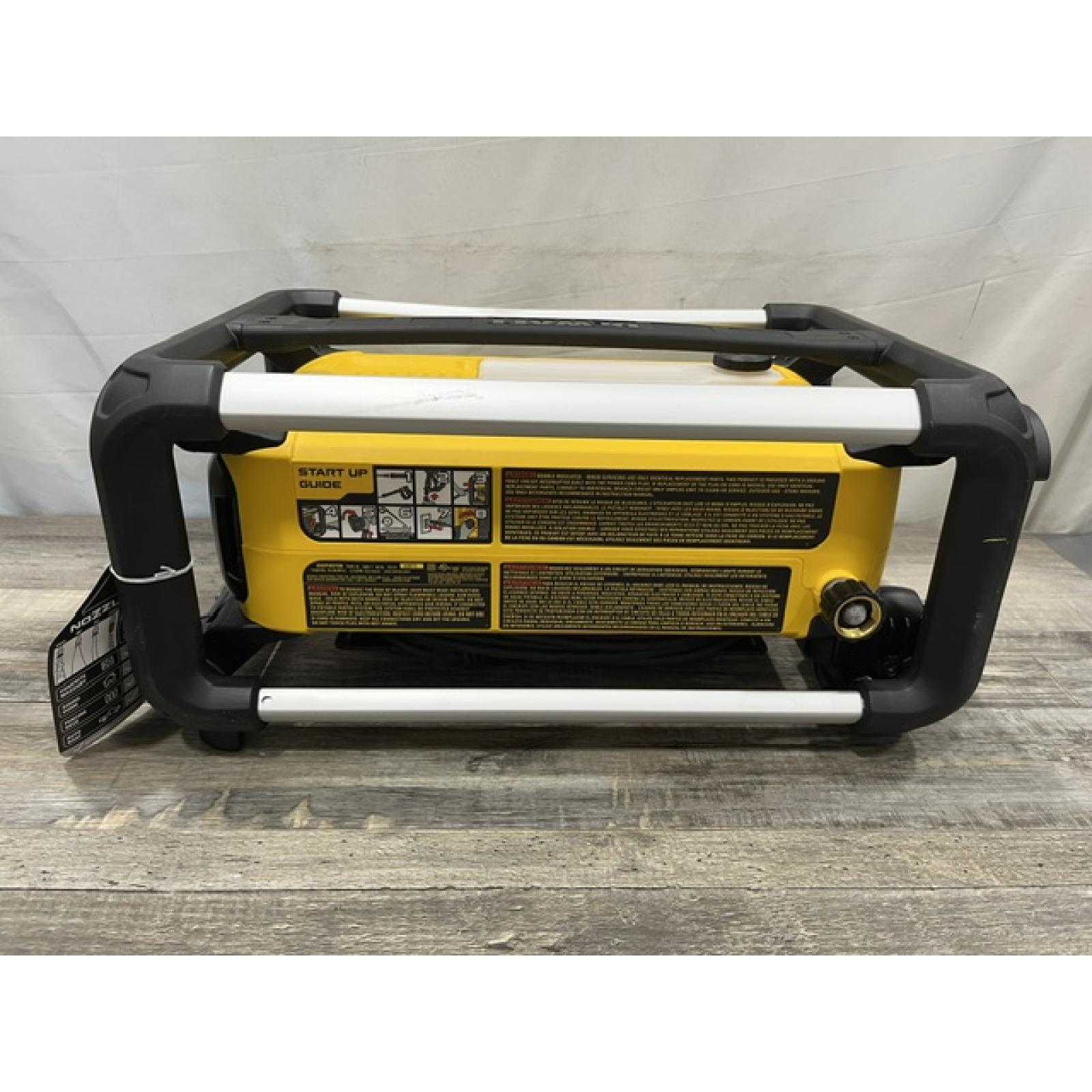 AS-IS DEWALT 2100 PSI 1.2 GPM 13 Amp Cold Water Electric Pressure Washer with Internal Equipment Storage