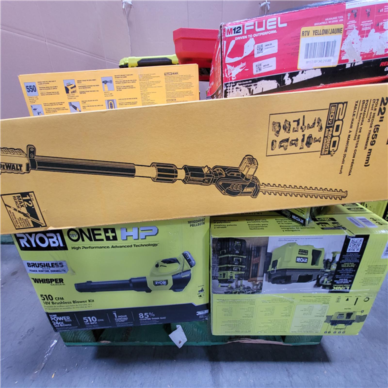 CALIFORNIA AS-IS TOOL PALLET