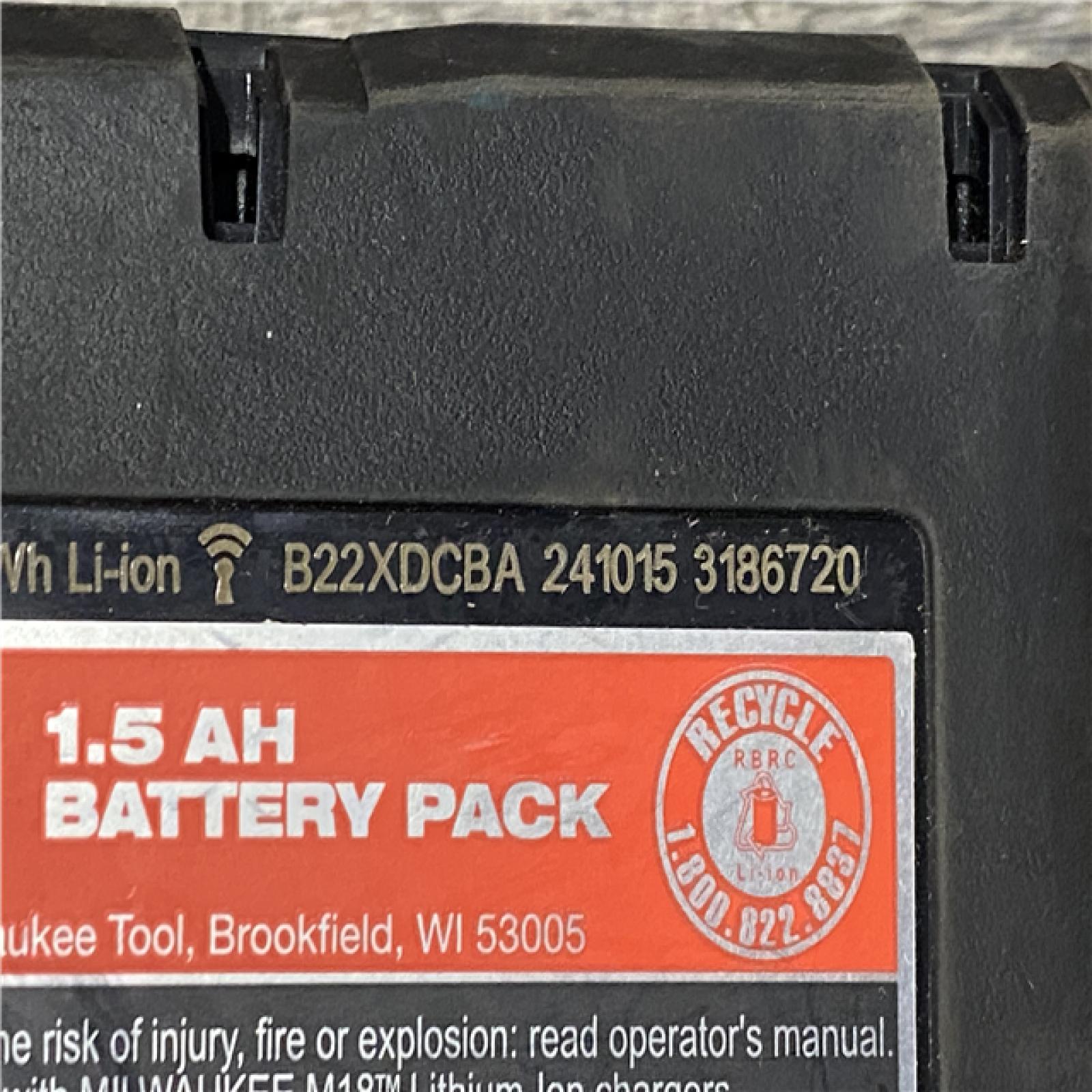 AS-IS Milwaukee 18V Cordless Brushed 2-Tool Drill/Driver and Impact Driver Kit