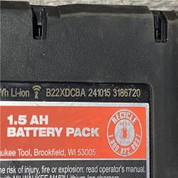 AS-IS Milwaukee 18V Cordless Brushed 2-Tool Drill/Driver and Impact Driver Kit