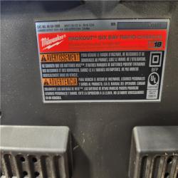 HOUSTON LOCATION - AS-IS Milwaukee M18 Packout Six Bay Rapid Charger (Tool-Only)