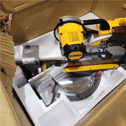 Like New- DeWALT  12in Double Bevel Sliding Compound Miter Saw