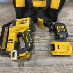 AS-IS DEWALT ATOMIC 20V MAX Lithium Ion Cordless 23 Gauge Pin Nailer Kit