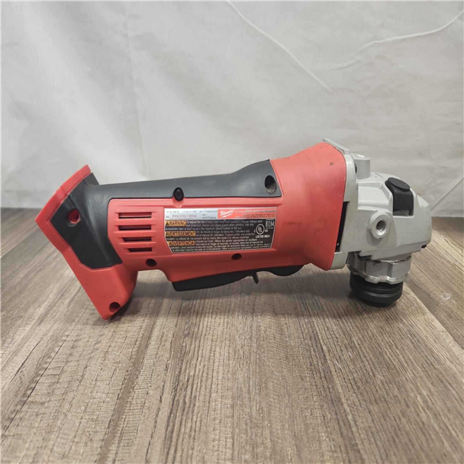 AS-IS- Milwaukee FUEL 18-Volt Lithium-Ion Brushless Cordless 4-1/2 in./5 in. Grinder W/Paddle Switch (Tool-Only)