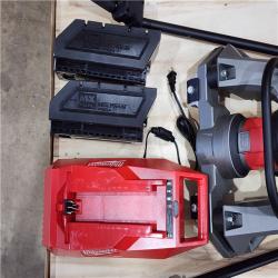 HOUSTON LOCATION - AS-IS Milwaukee  MX FUEL Lithium Ion Cordless Vibratory Screed KIT W/ (2) BATTERY & CHARGER