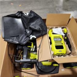 Dallas Location - As-Is RYOBI 80V HP Brushless Battery Cordless Electric 30 in. Mower with Battery and Charger