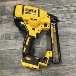 AS-IS DEWALT 20V MAX XR Lithium-Ion Cordless 18-Gauge Narrow Crown Stapler Kit
