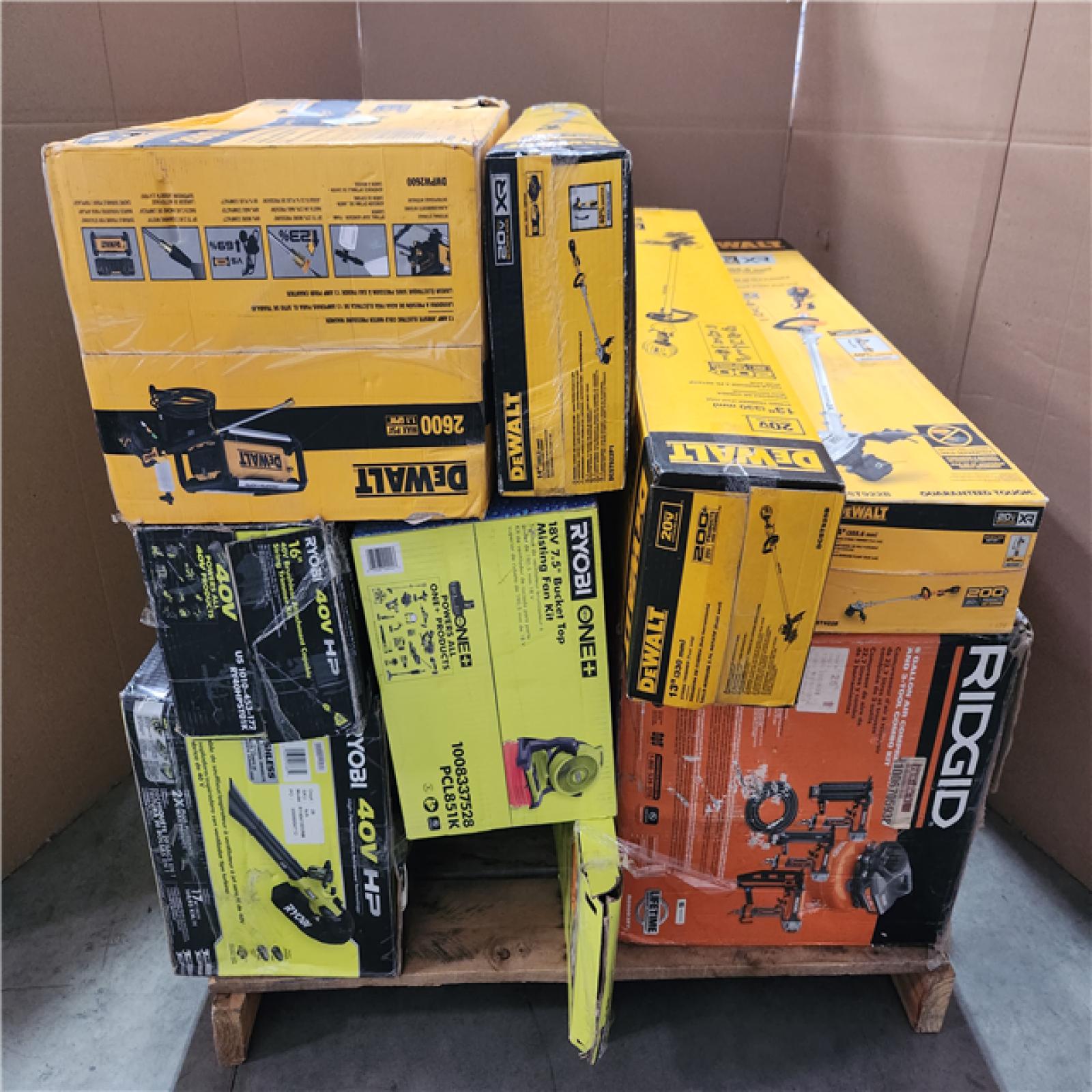 CALIFORNIA AS-IS TOOL PALLET