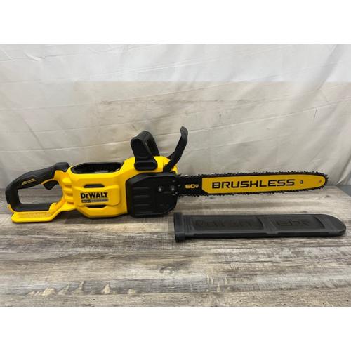 AS-IS DEWALT DCCS672B FLEXVOLT 60V MAX Brushless Cordless 18 Chainsaw (Tool Only)