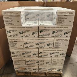 Phoenix NEW USG Ceiling Wood Fiber Ceiling Tile White (1 120 sq. ft/ 35 Cases)