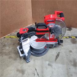 HOUSTON LOCATION - AS-IS M18 FUEL 18V 10 in. Lithium-Ion Brushless Cordless Dual Bevel Sliding Compound Miter Saw Kit with One 8.0 Ah Battery