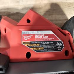HOUSTON LOCATION - AS - IS Milwaukee FUEL 18V Lithium-Ion Brushless Cordless Deep Cut Band Saw (Tool-Only)