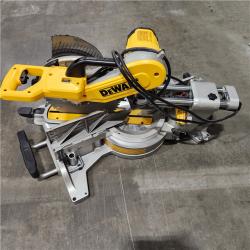 As-Is- DeWALT  12in Double Bevel Sliding Compound Miter Saw