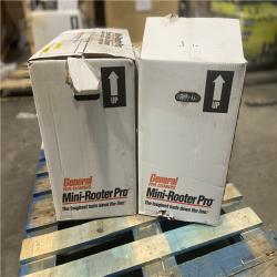 DALLAS LOCATION - General Wire Spring Mini-Rooter Pro® Electric Drain Cleaner - 2 UNITS