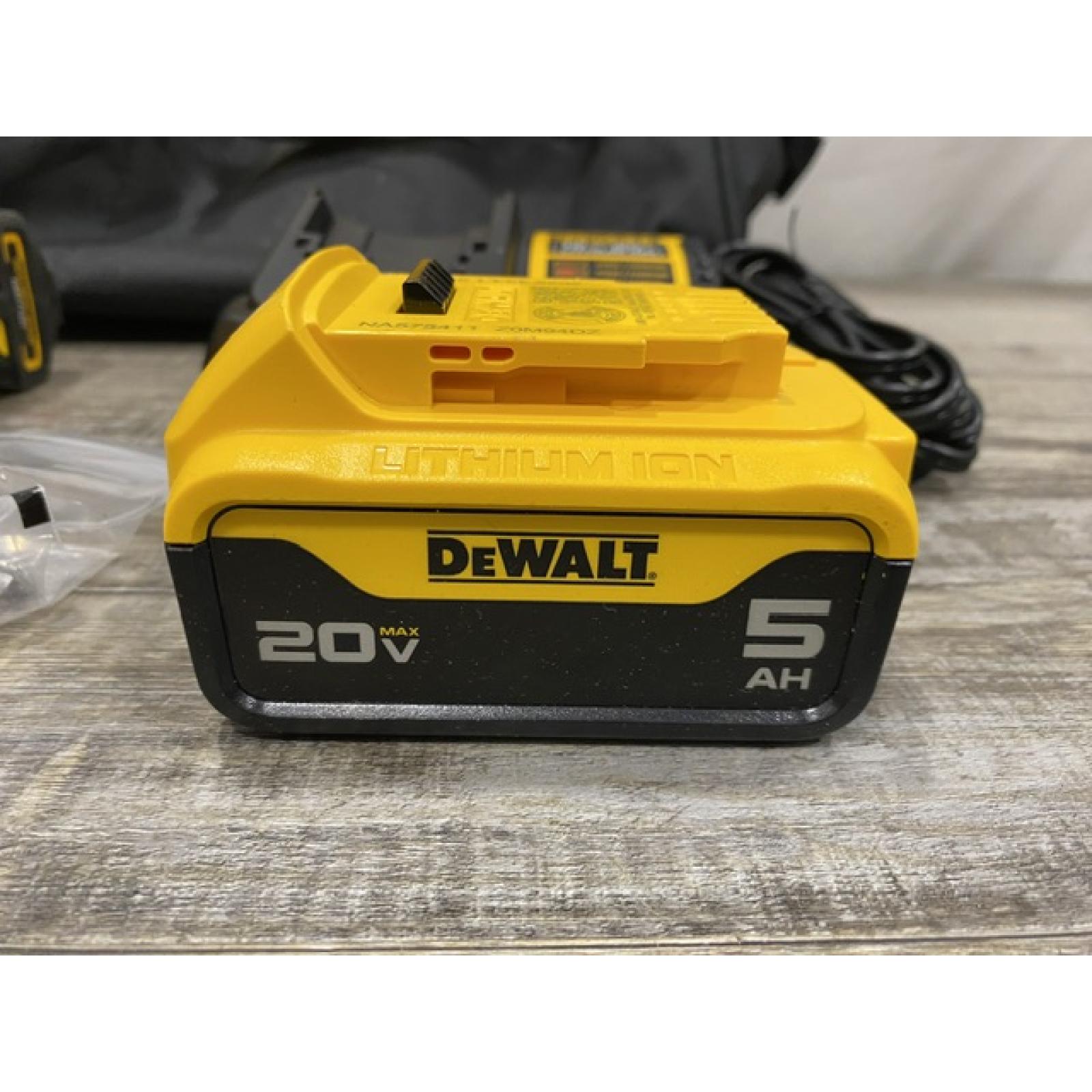 AS-IS DEWALT 20-Volt Maximum XR Lithium-Ion Cordless Brushless 1/4 in. 3-Speed Impact Driver Kit