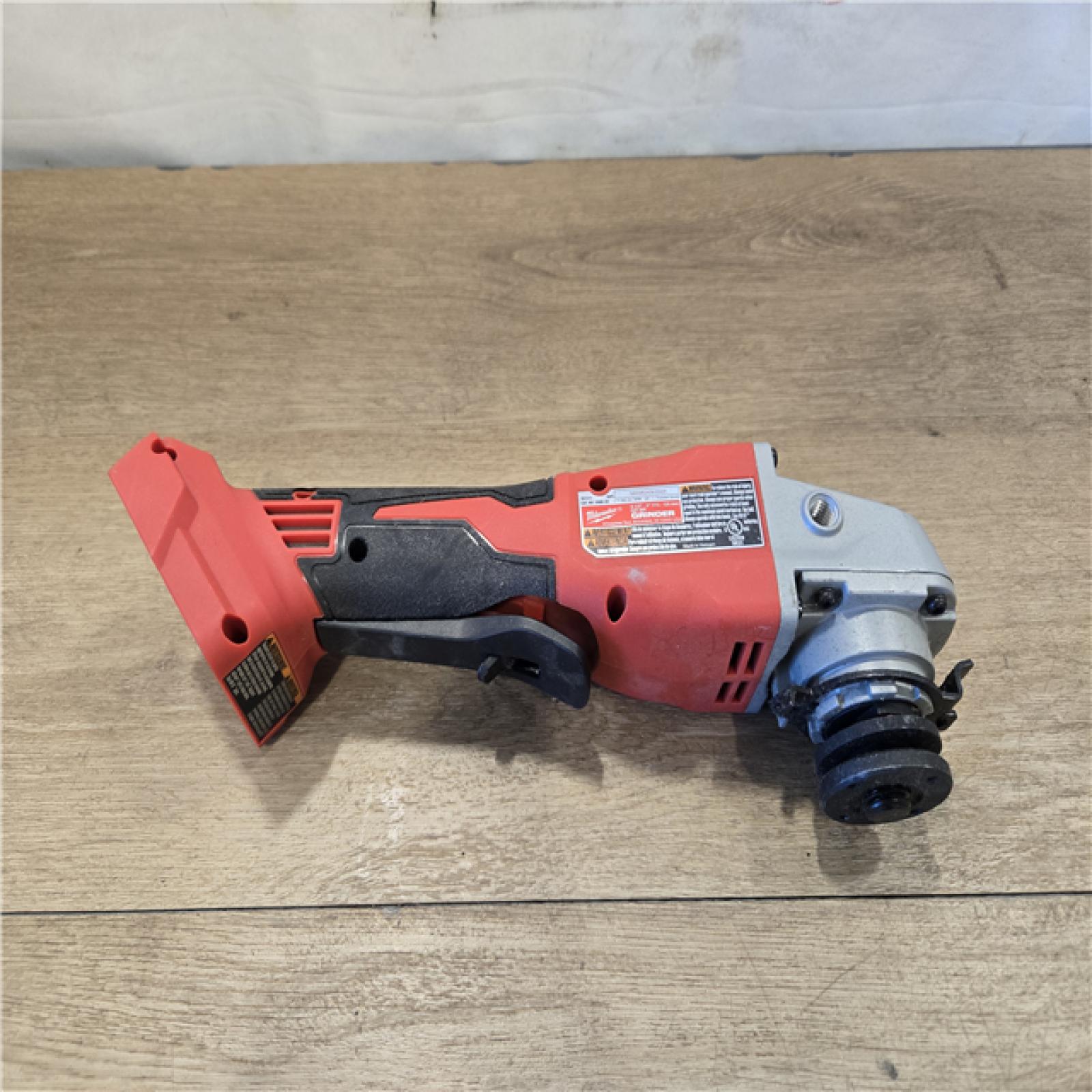 AS-IS Milwaukee 18V Cordless 4-1/2 in./5 in. Grinder (Tool-Only)