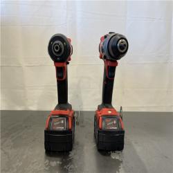 AS-IS - Milwaukee M18 FUEL 18V Lithium-Ion Brushless Cordless Hammer Drill and Impact Driver Combo Kit (2-Tool) with 2 Batteries