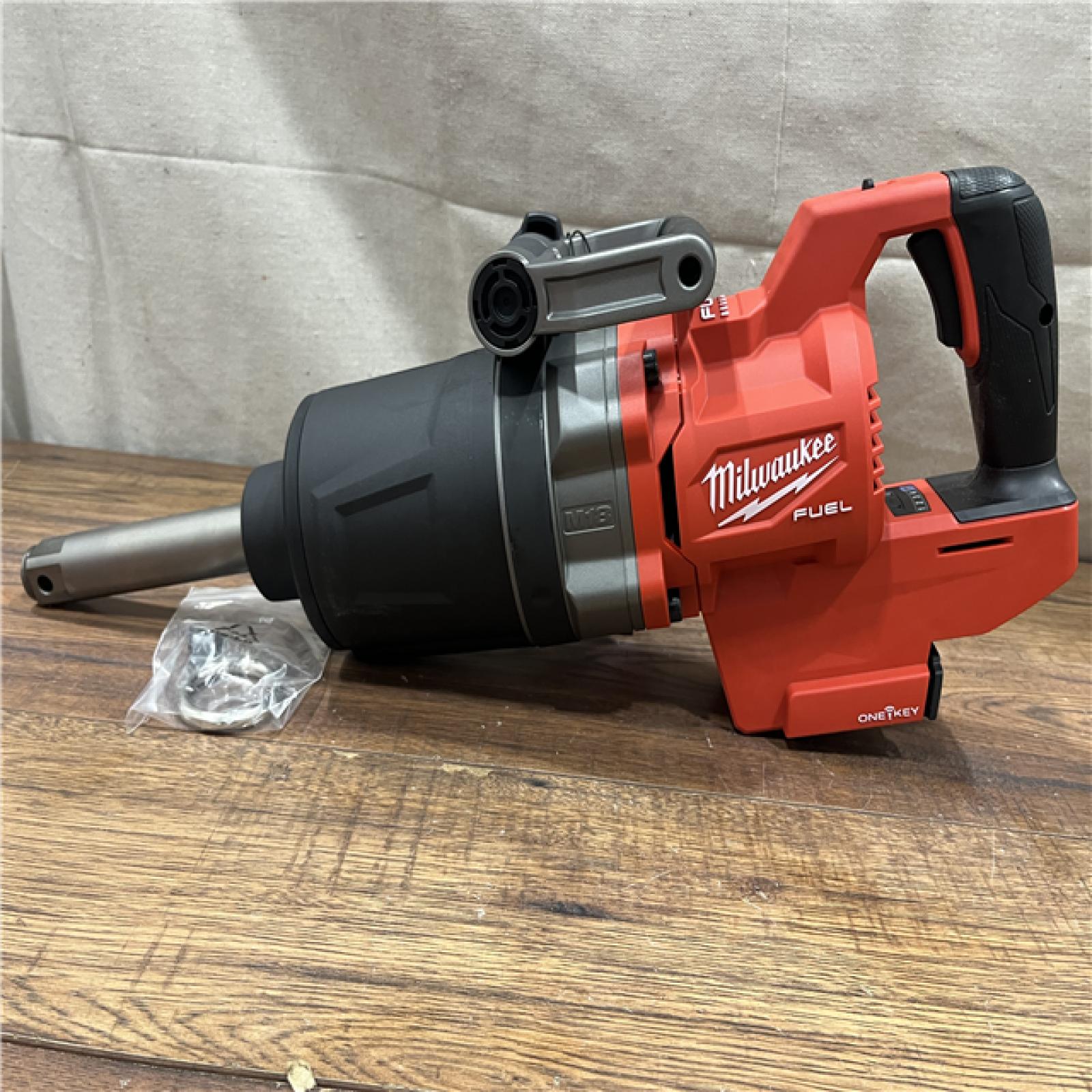 AS-IS Milwaukee 2869-20 M18 FUEL 18V Lithium-Ion Brushless Cordless 1 in. Impact Wrench Extended Reach D-Handle (Tool-Only)