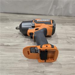 AS-IS RIDGID 18V Cordless 4-Mode 1/2 in. High-Torque Impact Wrench Kit