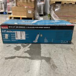 NEW! - Makita 18V X2 LXT Lithium-Ion (36V) 6.0 Ah Brushless Cordless 1.3 Gal. HEPA Filter Upright Vacuum